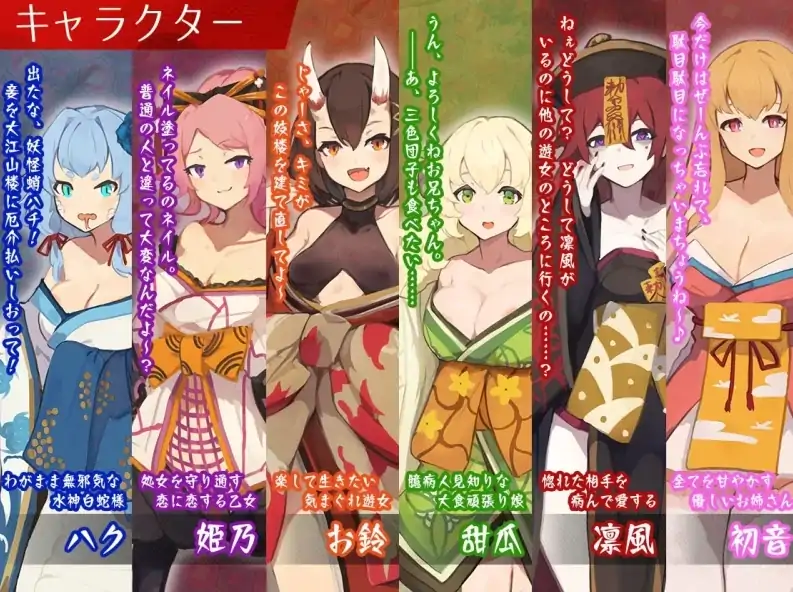 图片[3]-安卓+电脑【SLG/魔物经营/CV]吉原的妖异妓楼-次元总站