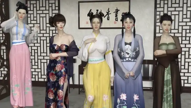 图片[1]-安卓+电脑【神作SLG/3D国风/动态]后宫金瓶梅 v1.0 步-次元总站