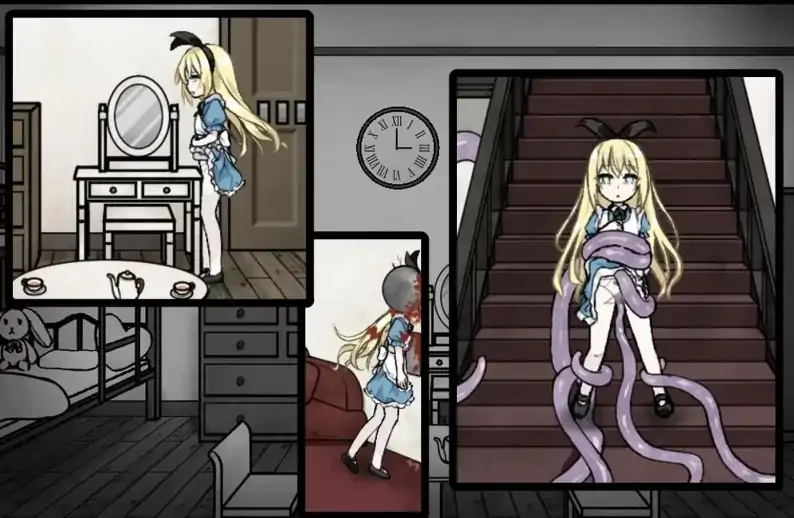 图片[1]-安卓+电脑【神作/重口/猎奇/解密/逃脱】爱丽丝与恶魔的牢狱 全回想+动画+攻略-次元总站