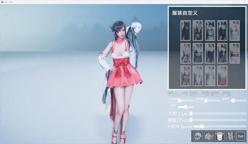 图片[1]-PC电脑版【精品3D/异种/动态】冰霜剑姬/Snow x Hime 步-次元总站