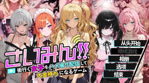PC电脑版【精品SLG/后宫/CV】催眠!! 街头女子偷拍配信致富游戏-次元总站