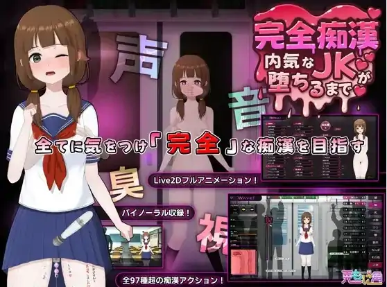PC电脑版【SLG/猥亵/调教】完全痴汉 内向JK堕落全过程-次元总站